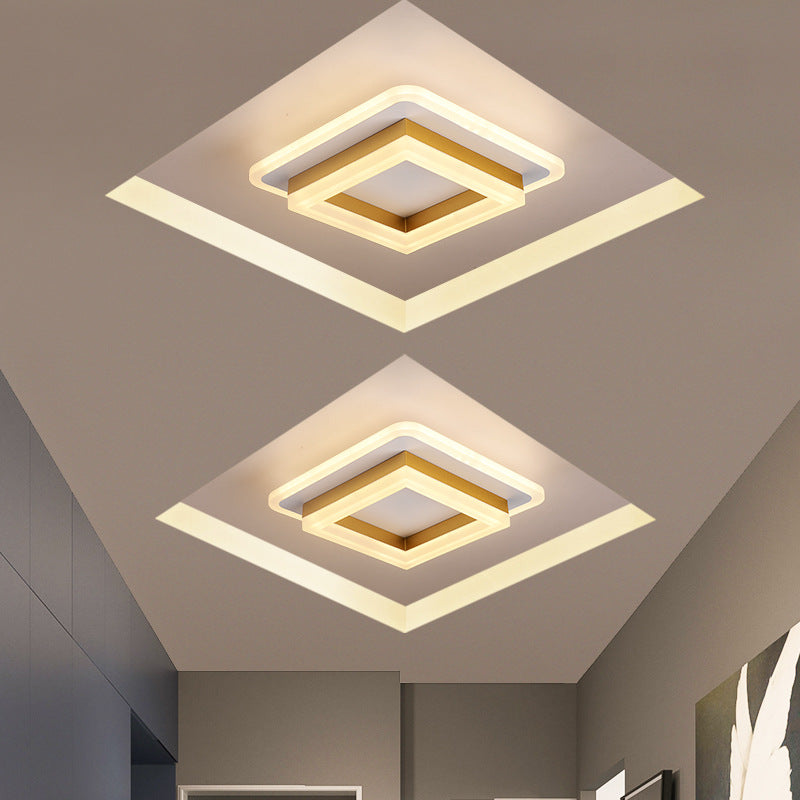 Modern Minimalist Corridor Ceiling Light Fixture