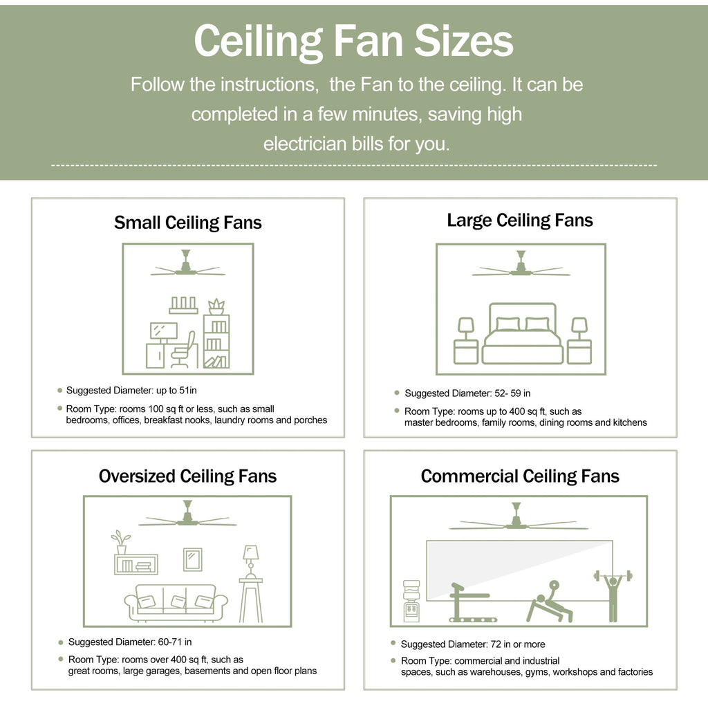 Metal Ceiling Fan