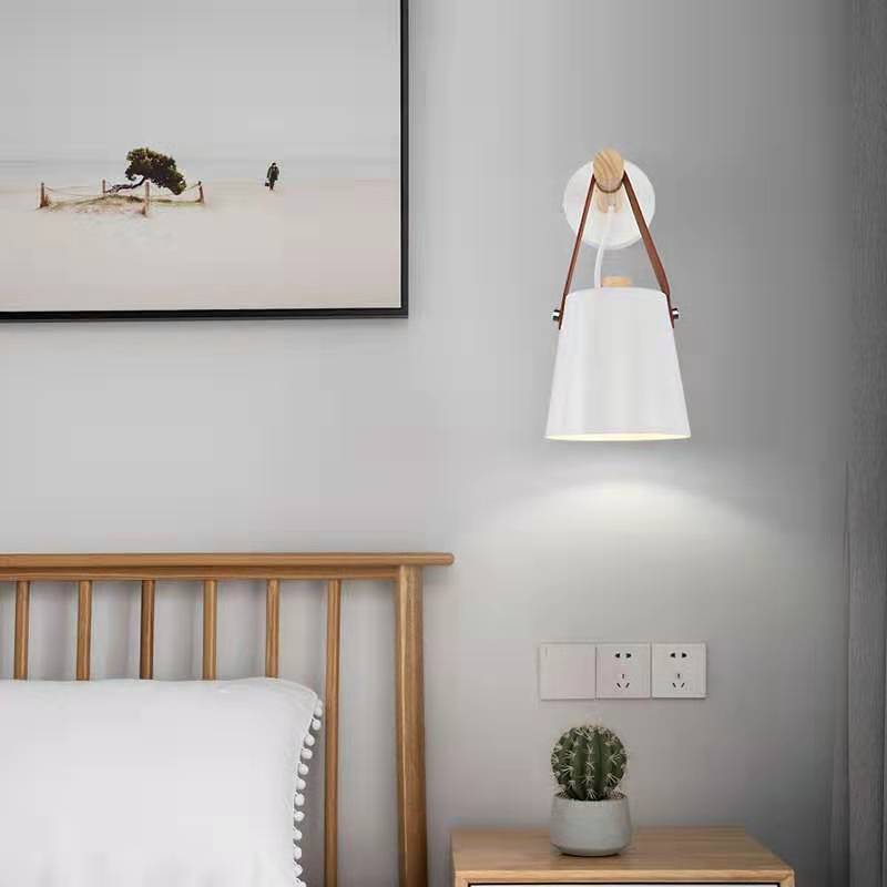 Macaron Table Lamp, Wooden Wall Light, Lighting Fixture