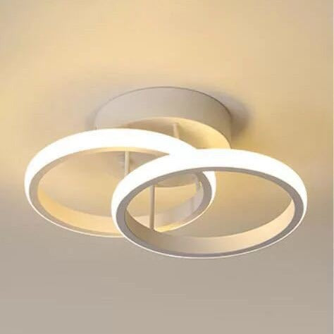 Modern LED Corridor Ceiling Light with Acrylic Design