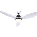 Devanti Ceiling Fan Light Remote Control Ceiling Fans White 48'' 3