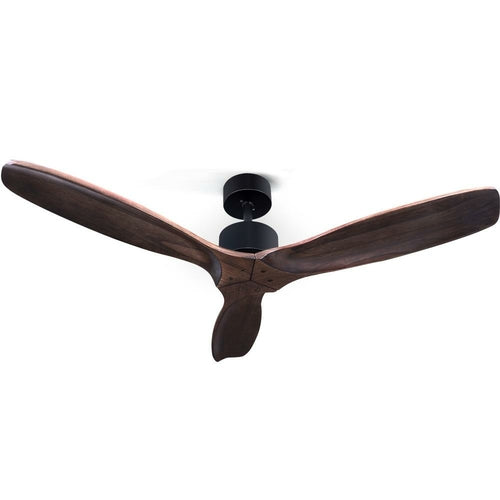 Devanti 52'' Ceiling Fan With Remote Control Fans 3 Wooden Blades