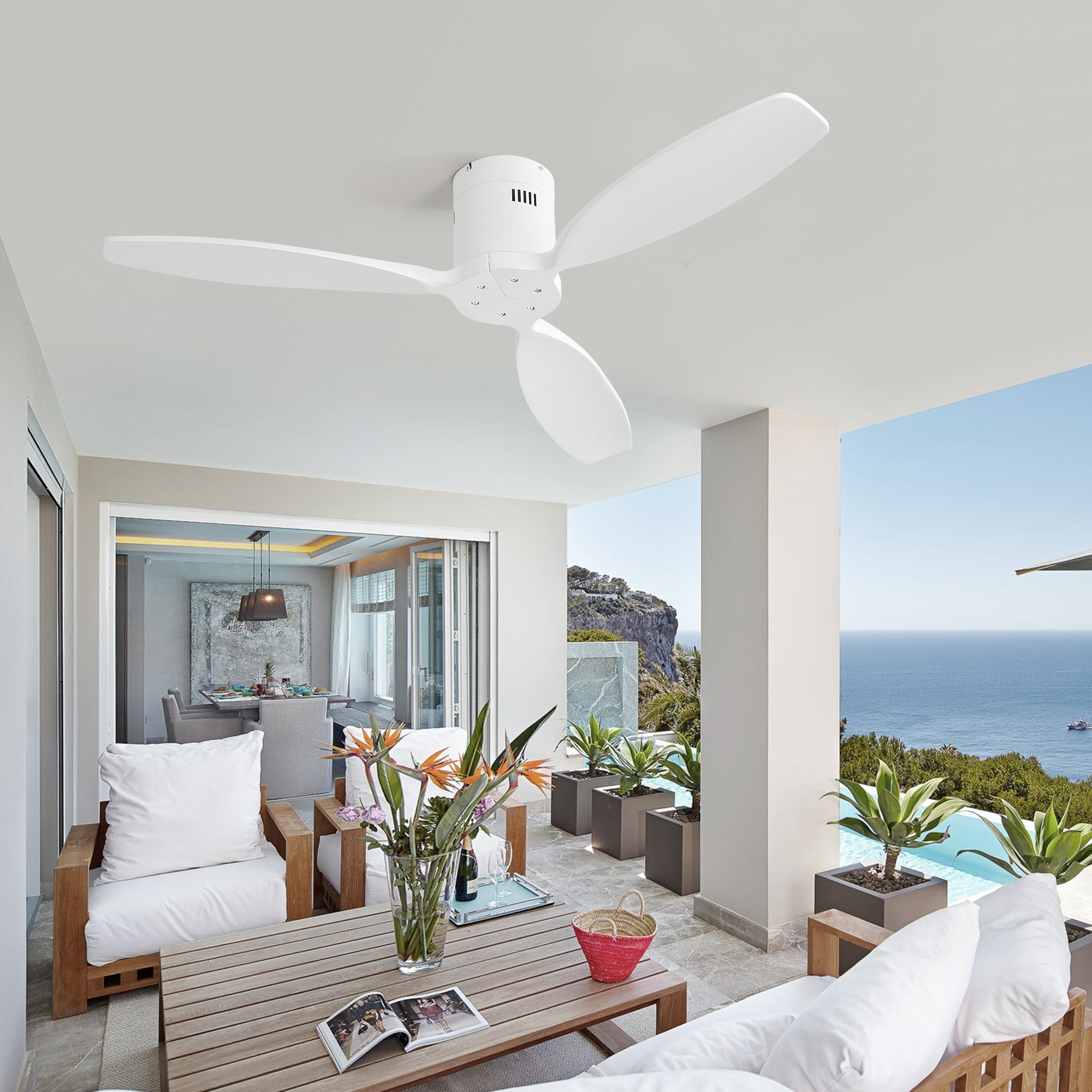 Metal And Wood Ceiling Fans