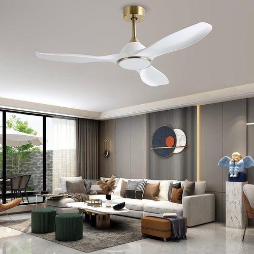 52 Inch Ceiling Fan With DC Motor And Remote Control