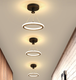 BARBEAM Modern Porch Entrance Light LED Ceiling Fixture